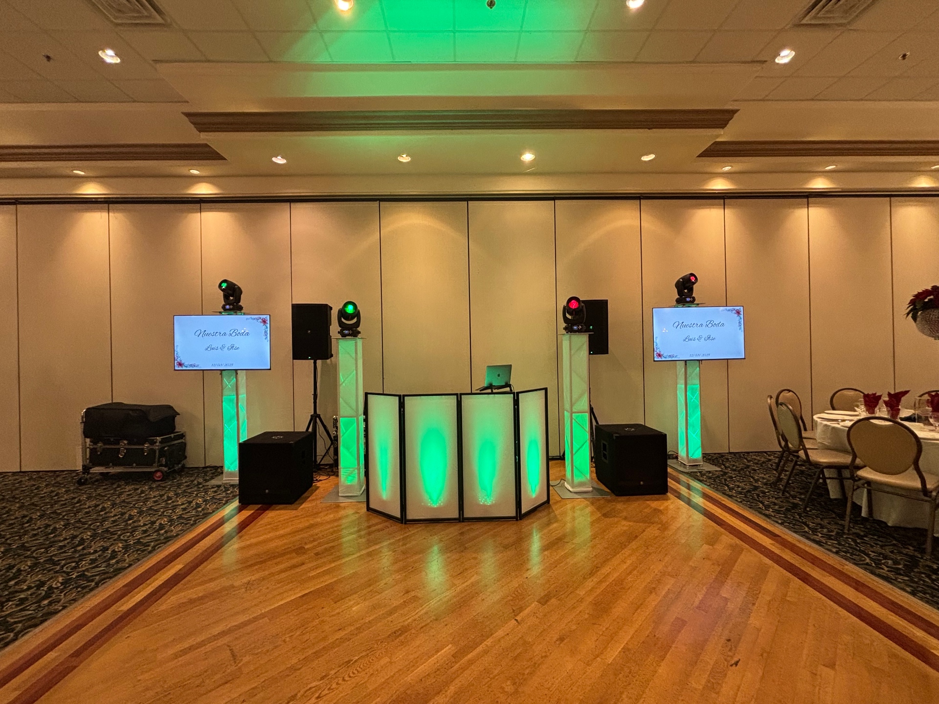 DJ setup